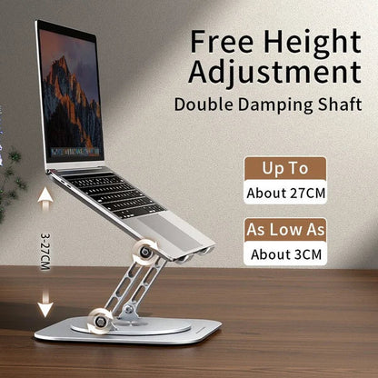 🔥Big Sale 49% OFF💥 360° Rotatable and Adjustable Lifting Aluminum Alloy Mobile Phone Tablet Laptop Holder
