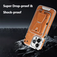 🔥Essential For Business📱Luxury leather iPhone case with removable magnetic tape