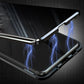Anti-peeping Magnetic Tempered Glass Double-sided Phone Case For Samsung S21-25 Series