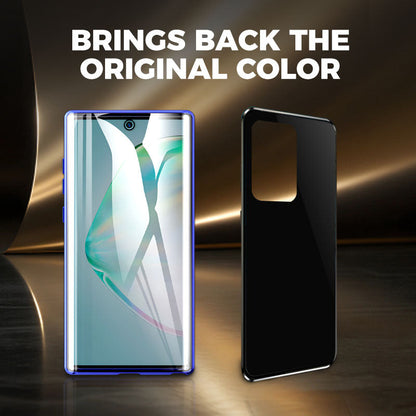 Anti-peeping Magnetic Tempered Glass Double-sided Phone Case For Samsung S26-21 Series