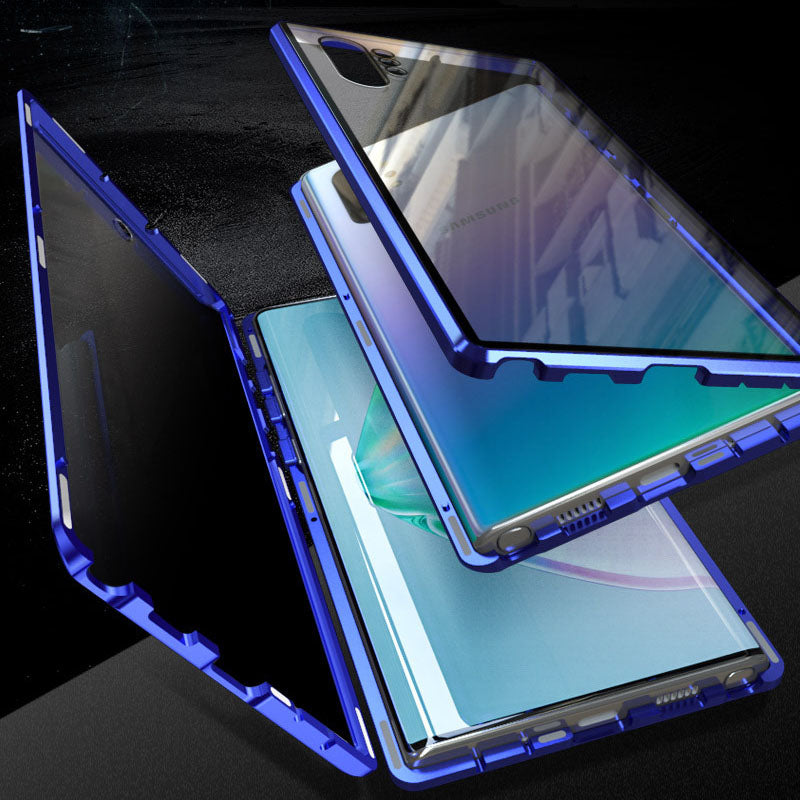 Anti-peeping Magnetic Tempered Glass Double-sided Phone Case For Samsung S26-21 Series