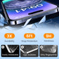 Anti Peeping Screen Protectors with Applicator for iPhone