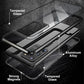 Anti-peeping Magnetic Tempered Glass Double-sided Phone Case For Samsung S21-25 Series