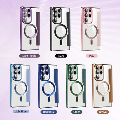 📱𝐋𝐢𝐦𝐢𝐭𝐞𝐝 𝐓𝐢𝐦𝐞 𝐅𝐫𝐞𝐞 𝐒𝐡𝐢𝐩𝐩𝐢𝐧𝐠⏰️2025 New leather textured flip mobile phone case for Samsung