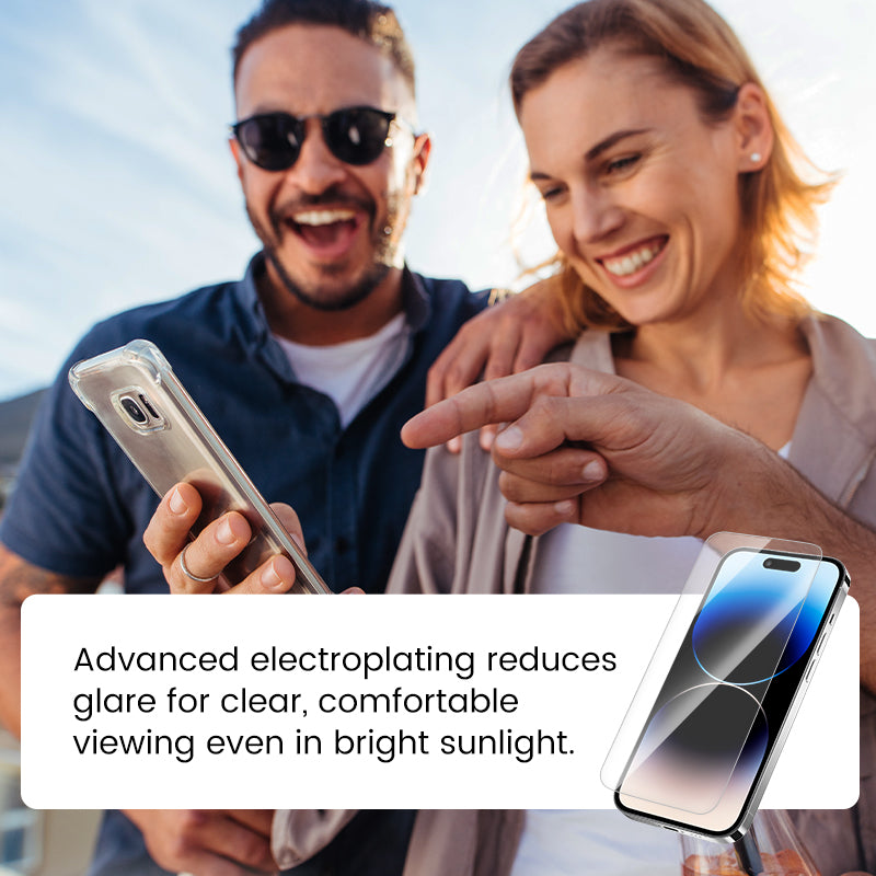 Anti Peeping Screen Protectors with Applicator for iPhone