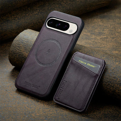 Funda de cuero con billetera para la serie Google Pixel