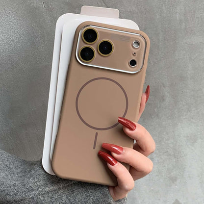Soft Touch Liquid Silicone iPhone Case – Smooth Feel, Full Protection & Magnetic-Compatible Design