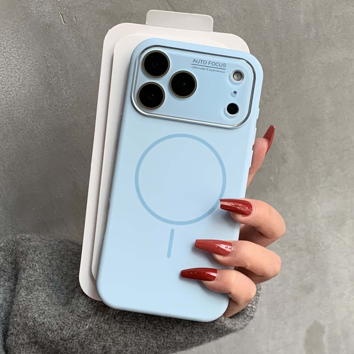 Soft Touch Liquid Silicone iPhone Case – Smooth Feel, Full Protection & Magnetic-Compatible Design