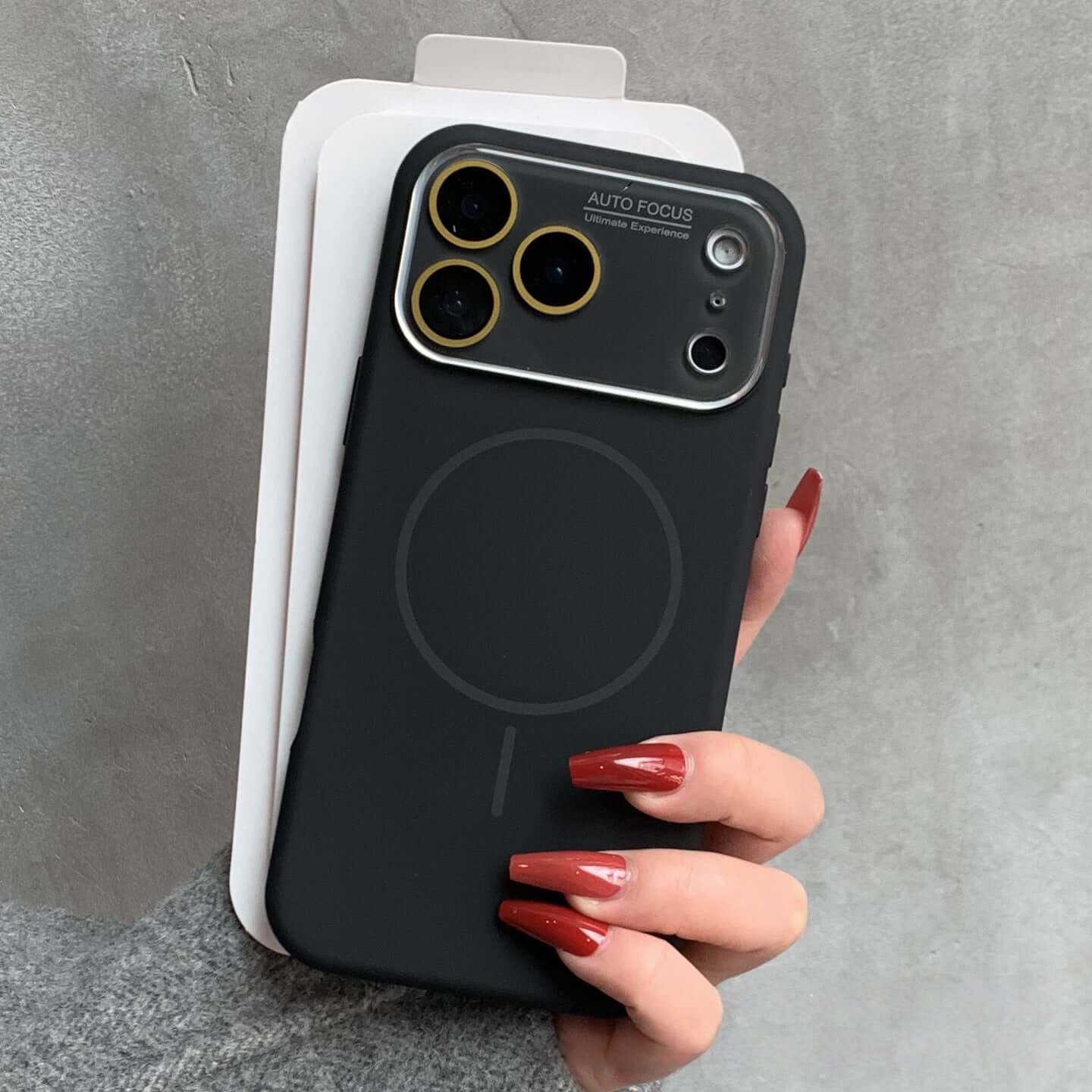 Soft Touch Liquid Silicone iPhone Case – Smooth Feel, Full Protection & Magnetic-Compatible Design