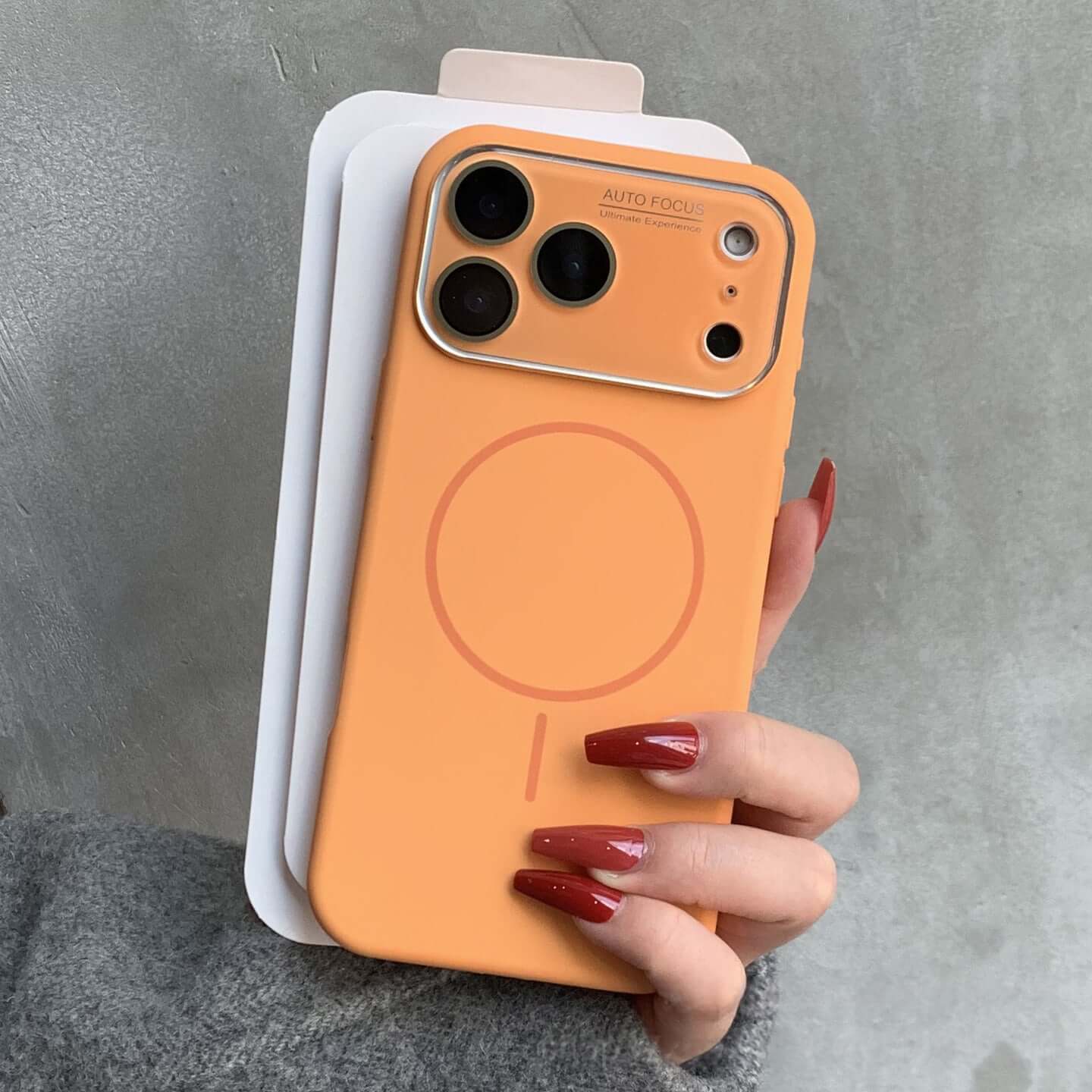 Soft Touch Liquid Silicone iPhone Case – Smooth Feel, Full Protection & Magnetic-Compatible Design