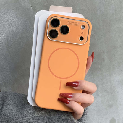 Soft Touch Liquid Silicone iPhone Case – Smooth Feel, Full Protection & Magnetic-Compatible Design