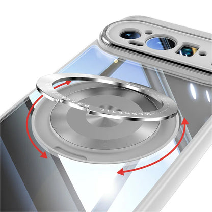 Transparent Magnetic Case with Bracket