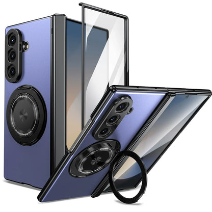 🔥Geschikt voor Galaxy Z Fold/Flip magnetische draaibare beugel mobiele telefoonhoes
