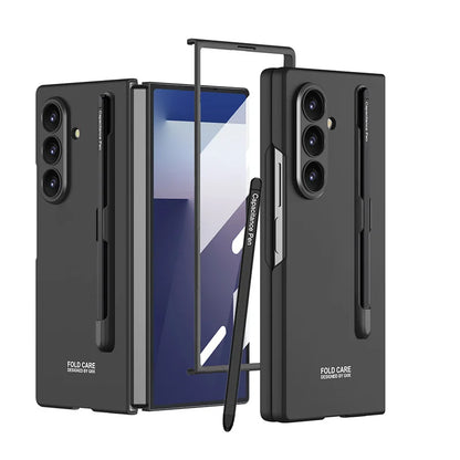 Múnla Nua atá oiriúnach do Cás Fón Sliotán Samsung Zfold 7 Peann le Cás Cás Stylus pearsantaithe Cás Cosanta Ultra-Tin comhtháite