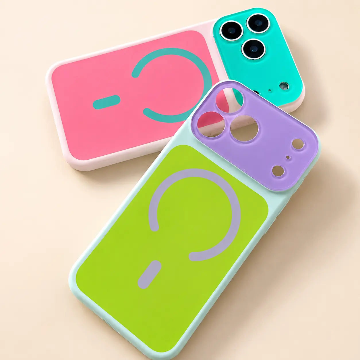 🌞🌈SUMMER HOT SALE💥50K+ SOLD!📱Trendy iPhone Case Hot Sale | Dopamine Color Block MagSafe Case – Ultra-Slim Matte Hard PC Cover for iPhone 17 Pro Max UK🇬🇧