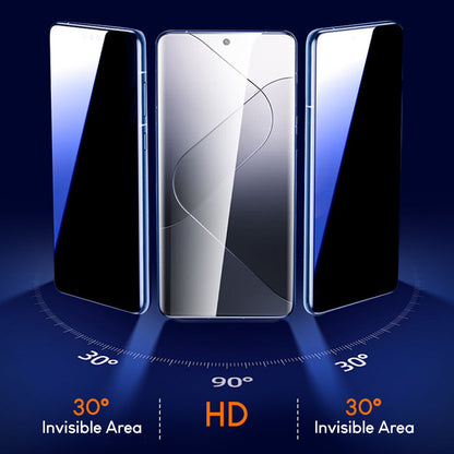 Anti-peep & 4K HD Glass Screen Protector with Auto Dust-elimination Installation（Series S21-25）