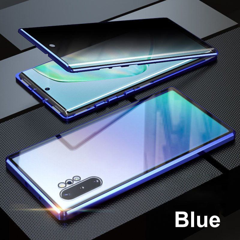 📱𝐋𝐢𝐦𝐢𝐭𝐞𝐝 𝐓𝐢𝐦𝐞 𝐅𝐫𝐞𝐞 𝐒𝐡𝐢𝐩𝐩𝐢𝐧𝐠⏰️Anti-peeping Magnetic Tempered Glass Double-sided Phone Case（Series S21-25）