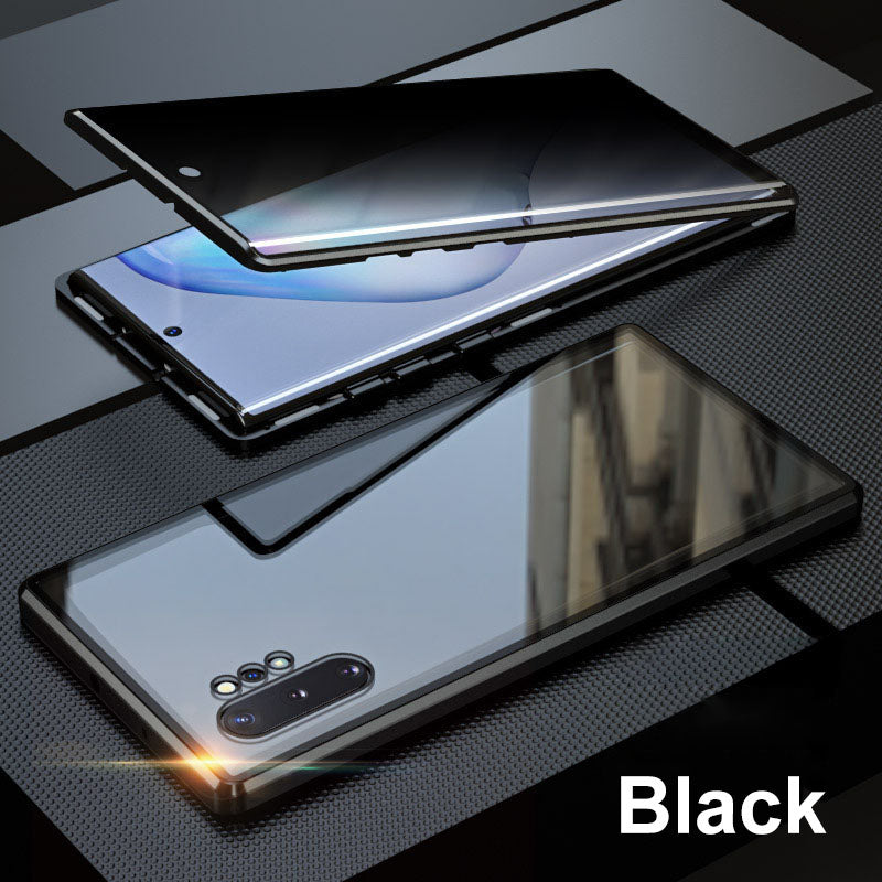 Anti-peeping Magnetic Tempered Glass Double-sided Phone Case For Samsung S26-21 Series