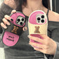 Cute 3D Funny Dog Slippers Phone Case for iPhone - Nice Gift