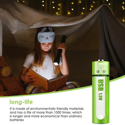 USB Rechargeable Constant Voltage Large Capacity Lithium Battery