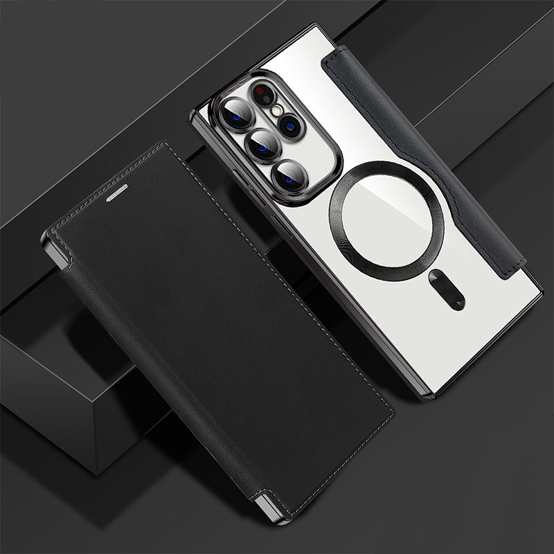 📱𝐋𝐢𝐦𝐢𝐭𝐞𝐝 𝐓𝐢𝐦𝐞 𝐅𝐫𝐞𝐞 𝐒𝐡𝐢𝐩𝐩𝐢𝐧𝐠⏰️2025 New leather textured flip mobile phone case for Samsung