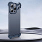 Special-Shaped Metal Corner Pad Anti-Fall Phone Case for iPhone (Free lens film)