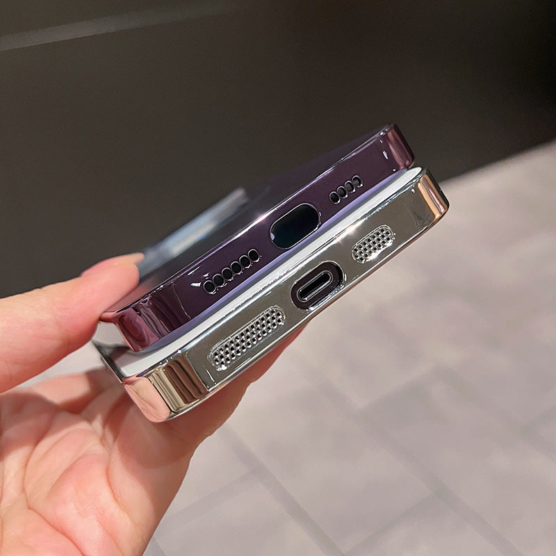 Dustproof Plating Magnetic Phone Case for iPhone