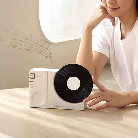 💕Hot selling on Mother's Day🖼️ Wireless Record Player Bluetooth Speaker