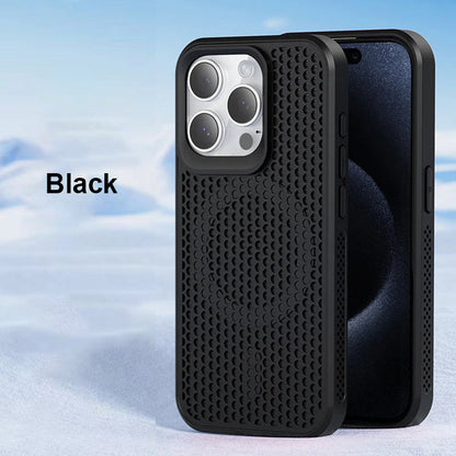 🔥Limited Sale🔥Honeycomb Matrix Cooling Magnetic Phone Case For iPhone
