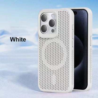 🔥Limited Sale🔥Honeycomb Matrix Cooling Magnetic Phone Case For iPhone