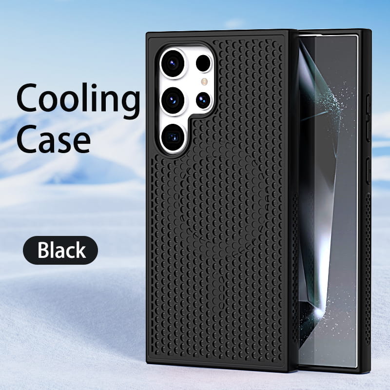 Magnetic Breathable Mesh Phone Case for Samsung