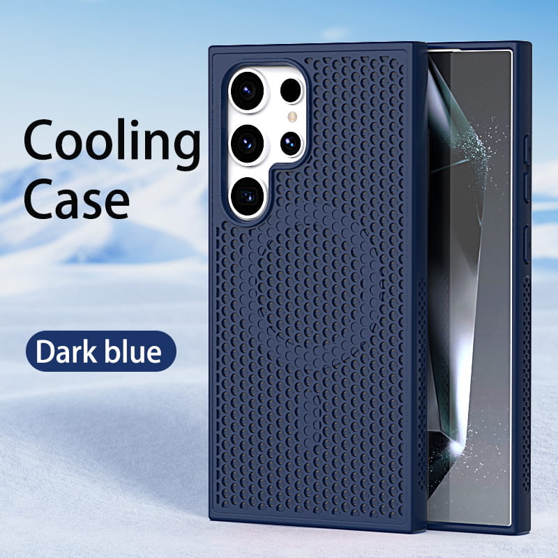 Magnetic Breathable Mesh Phone Case for Samsung