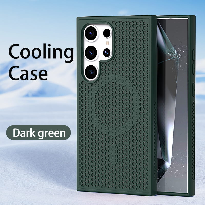 Magnetic Breathable Mesh Phone Case for Samsung