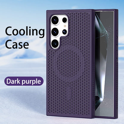 Magnetic Breathable Mesh Phone Case for Samsung