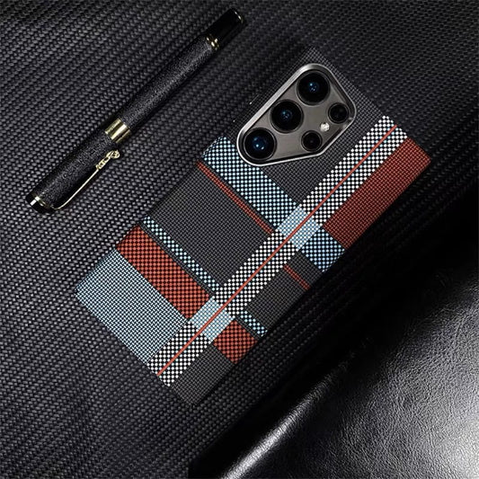Anti-Fall Protective Case with Built-in Magnetic Ring for Galaxy S23/24 Series