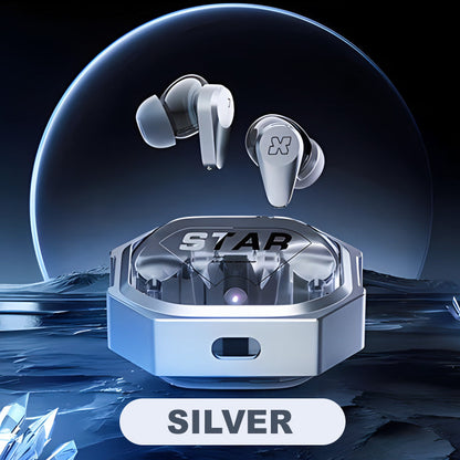 Mecha Wind Noise Cancelling Wireless Bluetooth Headphones