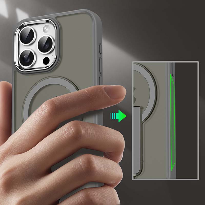 🔥Magnetic KickStand Shockproof Phone Case for iPhone 13-16