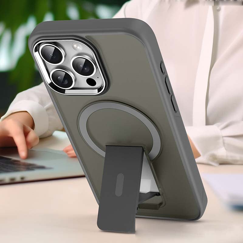 🔥Magnetic KickStand Shockproof Phone Case for iPhone 13-16