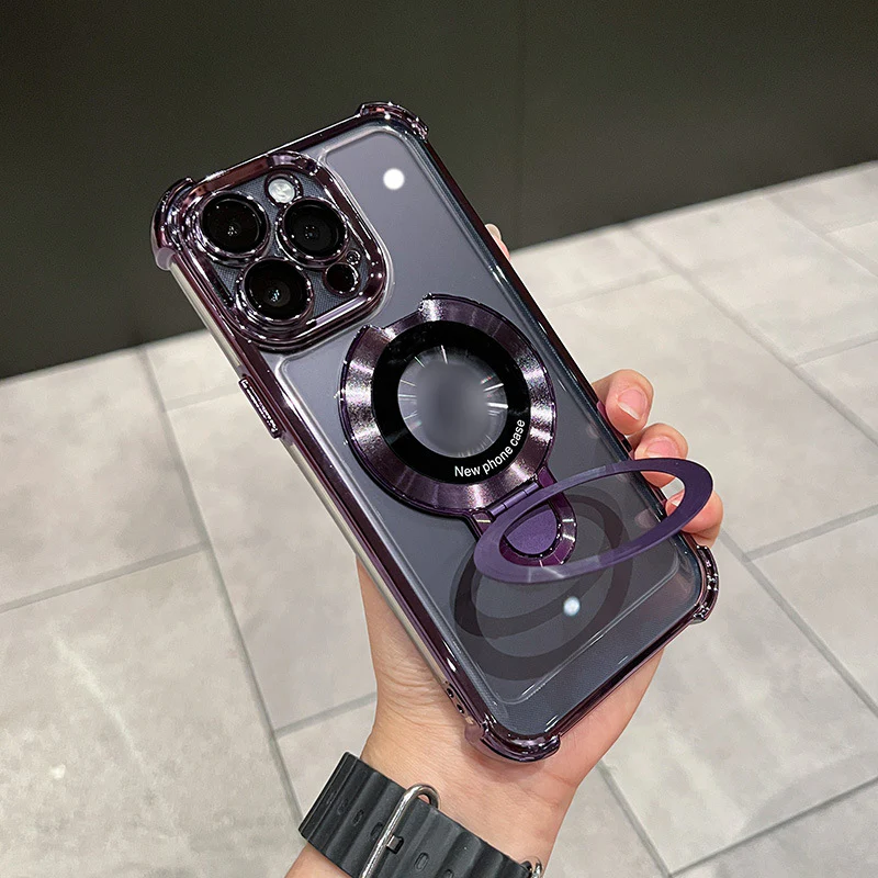🛒⏰️𝐓𝐨𝐝𝐚𝐲'𝐬 𝐅𝐫𝐞𝐞 𝐬𝐡𝐢𝐩𝐩𝐢𝐧𝐠✈️Anti-Drop Magnetic Bracket Case Cover for iPhone