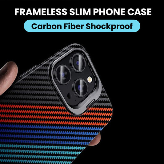 🎁Hot Sale 50% OFF⏳Carbon Fiber Shockproof Frameless Slim Phone Case