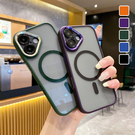 Magnetic Drop Protection Phone Case for iPhone 13-16 Series