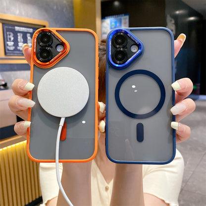 Magnetic Drop Protection Phone Case for iPhone 13-16 Series