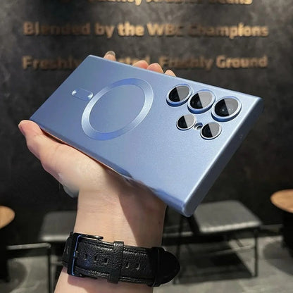 Frameless Anti-Scratch Matte Magnetic Phone Case - Samsung