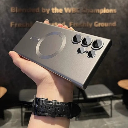 Frameless Anti-Scratch Matte Magnetic Phone Case - Samsung