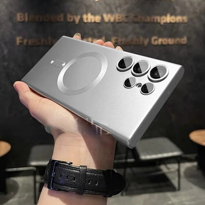 Frameless Anti-Scratch Matte Magnetic Phone Case - Samsung