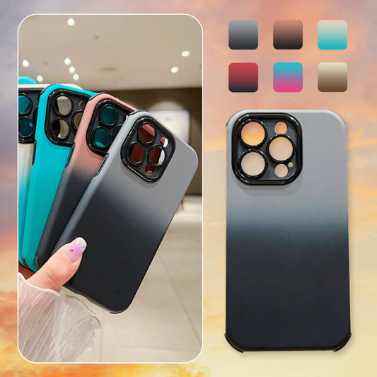 Matte Gradient Anti-Drop Phone Case for iPhone 16 -13 Series