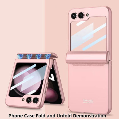 Full Coverage Anti-fingerprint Magnetic Hinge & Screen Protective Case
