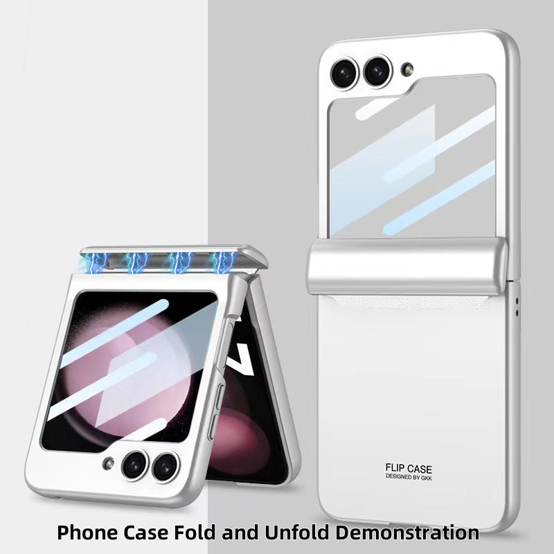 Full Coverage Anti-fingerprint Magnetic Hinge & Screen Protective Case