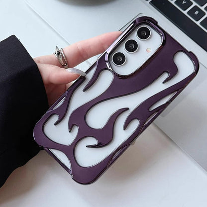 Hollow Flame Design Heat Dissipation Case for Samsung S22-25 Series