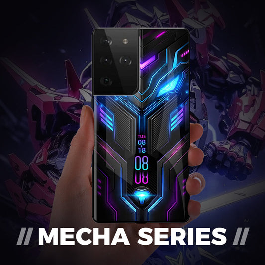 Cyberpunk Voice-Control Flash Phone Case for Samsung S24-21 Series